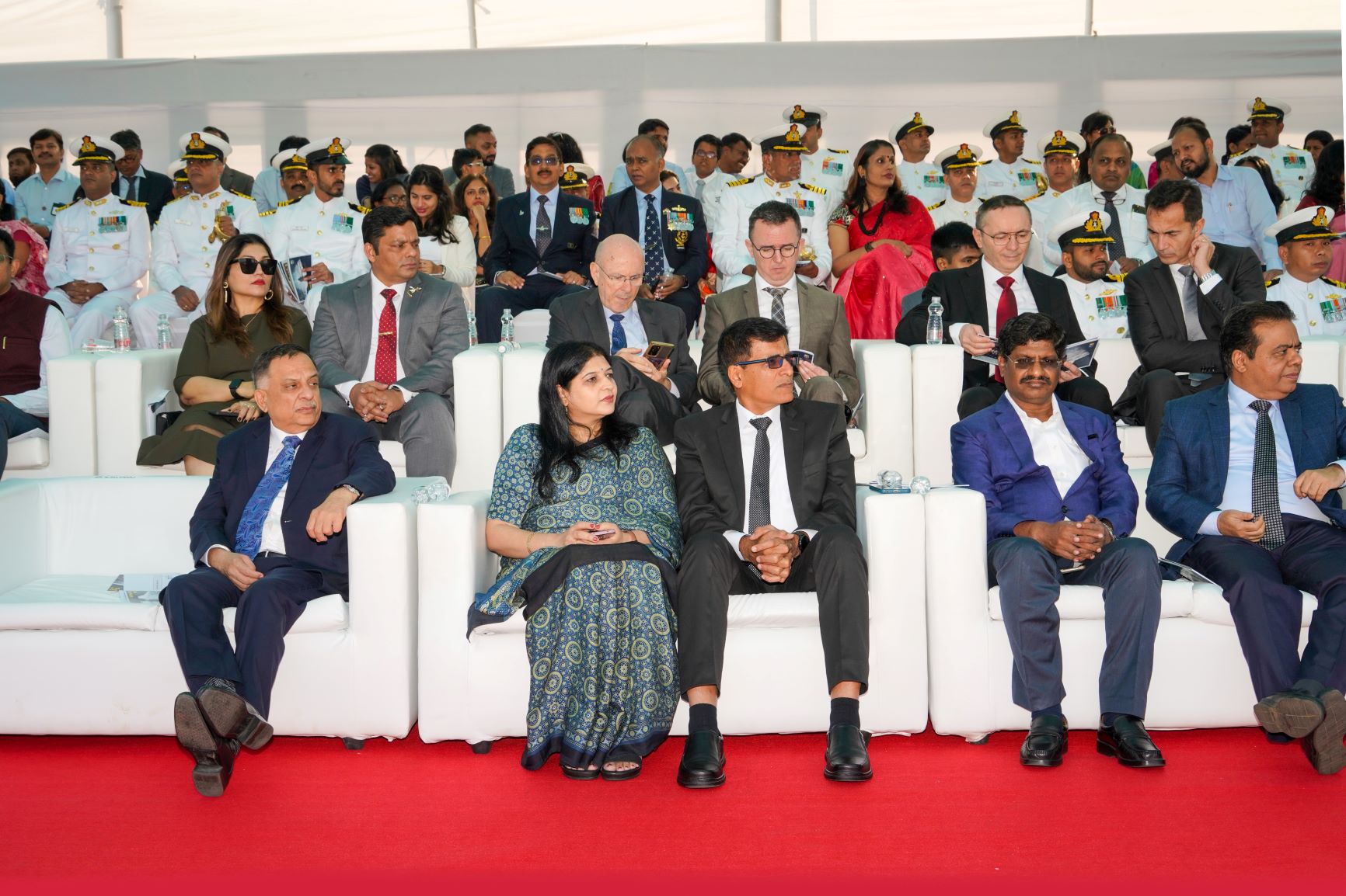 Commissioning Of Indian Naval Ship Vagir By Admiral R Hari Kumar, PVSM, AVSM, VSM, ADC Chief Of The Naval Staff - 23rd Jan 2023123